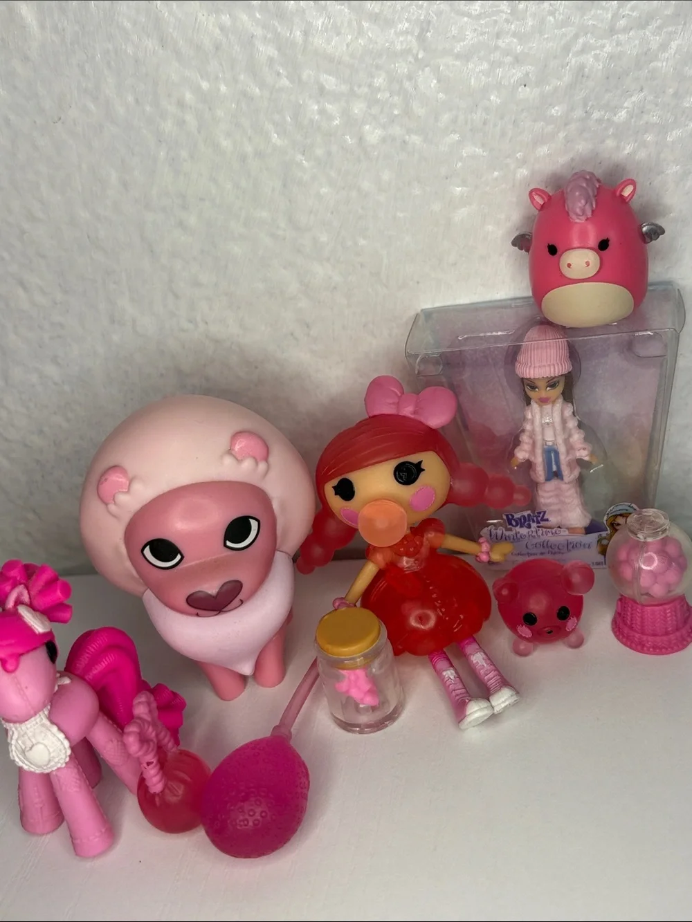 Lalaoopsy Bubble Gum Smack N Pop Pink Toy Bundle